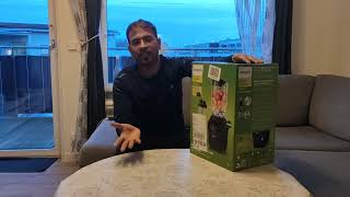 Unboxing Philips blender 450watt, 3000 series HR2041/41