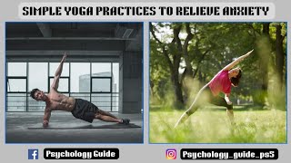 yoga asanas for relieving stress