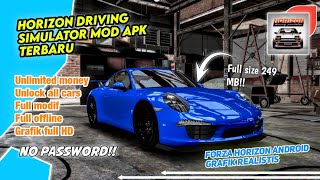 Horizon Driving Simulator Mod Apk Terbaru! | Game Android Mirip Forza Horizon Grafik Dewa