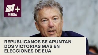 Elecciones Intermedias 2022: Republicanos ganan dos puestos más - N+