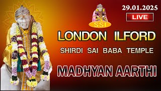 LIVE - London-Ilford Shirdi Saibaba Temple | Saibaba Madhyan Aarthi | இலண்டன் ஷீரடி சாய்பாபா கோவில்