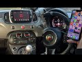 How to Play Music from a mobile through the bluetooth system in a 2019 Fiat 500