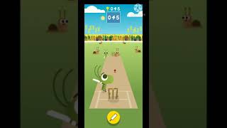 ICC GOOGLE CRICKET GAME DOODLE HIGH SCORE (my experience)