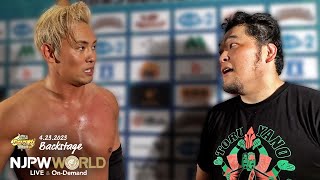 #njDONTAKU 6th Match Backstage 4/23/23 (with Subtitles)｜Road to レスリングどんたく 2023 第6試合 Backstage