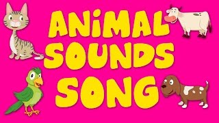 Animal Sound Song | Nursery Rhyme For Kids | Kids Song