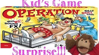 Operation Board Game Toy Surprise! | Kid's Game Reviews | Games for Kids