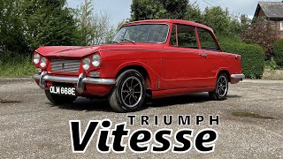 The Triumph Vitesse is a Beautiful, Sonorous, '60s Super Saloon