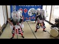 高梁子ども神楽　『願神楽祭　疫病退散　福来る』