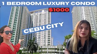 1 BEDROOM 1 BATH FURNISHED LUXURY CONDO 58 SQM IN CEBU CITY