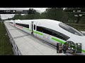 how to move and stop the ice3 train sim world 3