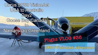 2025 Cirrus SF50 Vision Jet, USA to Australia Again Day 2 Part 1, Flight VLOG #36