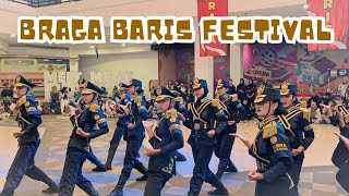 VARIASI FORMASI TERBAIK! PASKIBRA SMPN 1 CIKAJANG GARUT LKBB BRAGA BARIS FESTIVAL