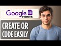 How To Create QR Code For Google Form 2025 | Step-by-Step Guide