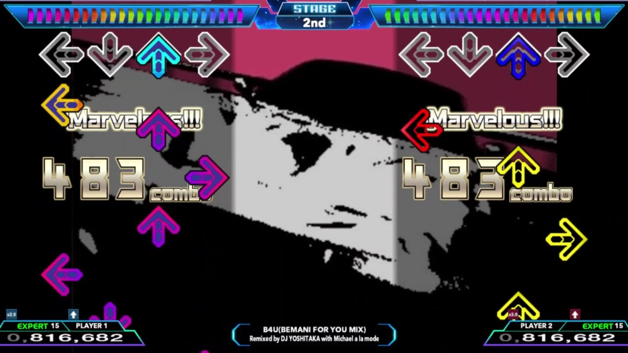 創作譜面 Edit B4u Bemani For You Mix Youtube
