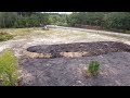 dredging a half acre cove timelapse 10 acre private fishing hole project