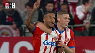 ¡INCREÍBLE! Girona le mete 3 GOLES al Atlético de Madrid en la primera mitad | La Liga