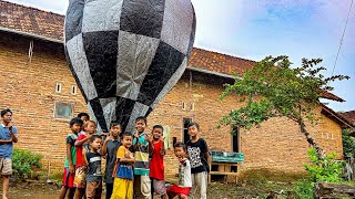 Balon kertas buatan bocil part 2 - Balon Pekalongan