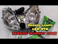 lampu led rtd di vario 110 karbu