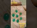 Zamrud Colombia‼️Natural Emerald beryl‼️Lot 7 pcs#batumulia #permata #trending #jakarta #emerald