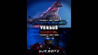 Monsterverse vs Marvel Part 1