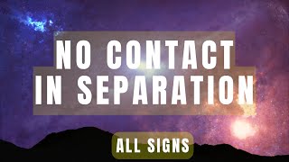 ALL SIGNS: NO CONTACT 💔IN SEPARATION Timeless Divine Tarot Love