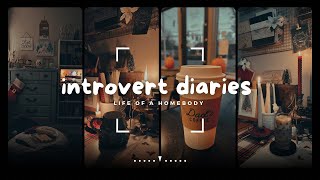 Life of an introvert | cozy homebody vlog | coffee | what i eat | holiday room decor | PATRICIA