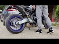 yamaha mt 09sp with leo vince lv race exhaust 14371eb .