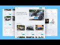 🚗 Car Rental Website Design using HTML, CSS & JavaScript | Full Responsive Layout