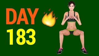 Day 183 - Daily Workout Plan: BURN CALORIES AT HOME (106 Calories)