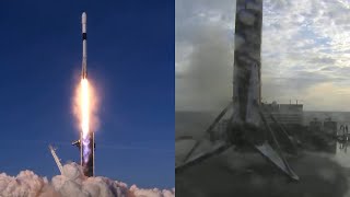 SpaceX Starlink 17 launch & Falcon 9 first stage landing, 20 January 2021
