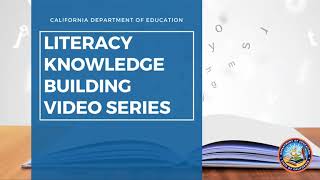 1. Support for California's Literacy Goals: The Role of the ELA/ELD Framework