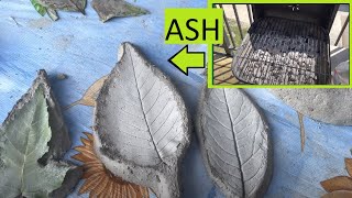 How to Create Stunning Leaf Impressions with Ash | DIY