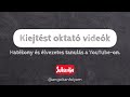 gyakorold az angol kiejtésed oktató videókkal