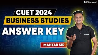 Cuet 2024 Business Studies Answer Key 2024 17 May 2024 Cuet 2024 Live ...