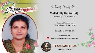 Funeral Service : Mollykutty Rajan (54)