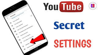 Youtube hidden setting || Youtube best settings