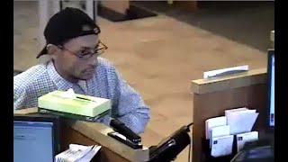 CONCORD BANK ROBBERY: Raw surveillance video of Concord bank robbery suspect