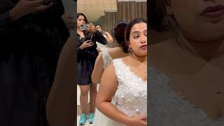 1 lakh രൂപയുടെ Wedding GOWN oo??😱😭👗Too EXPENSIVE അല്ലേ??🥲🙊 #youtube #youtubeshorts #shorts