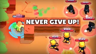 NEVER GIVE UP!