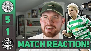 CELTIC MOVE 16 POINTS CLEAR! | Celtic 5-1 Aberdeen | MATCH REACTION!