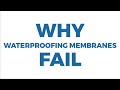 Why Waterproofing Membranes Fail?  |  Mega Sealers