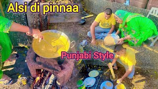 Alsi di Pinniaa|ਅਲਸੀ ਦੀਆਂ ਪਿੰਨੀਆਂ | Punjabi Style | Alsi Ke Ladoo | Flax Seed Ladoo