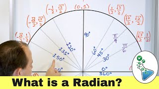 What is a Radian Angle?  Convert Degrees to Radians & Radians to Degrees