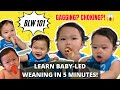 Baby Led Weaning basics in 5 MINUTES (TAGLISH) ‼️GAGGING BABY ‼️ | TheManriques