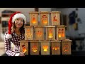 Wooden Christmas Lanterns | Easy woodworking project for the holidays