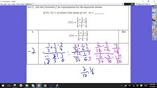 Video 11- How to evaluate functions using function notation?