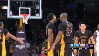 Nick Young Reverse Dunk   Timberwolves vs Lakers   Nov 28, 2014   NBA 2014 15 Season