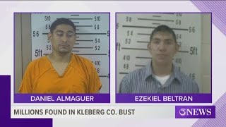 Two arrested, drugs and weapons found in back-to-back Kleberg County busts