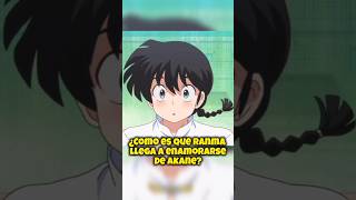 ¿Cómo es que Ranma llega a enamorarse de Akane? #ranma½