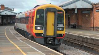 SWT 158883 On Hire To FGW Departs Worcester Foregate Street For Brighton